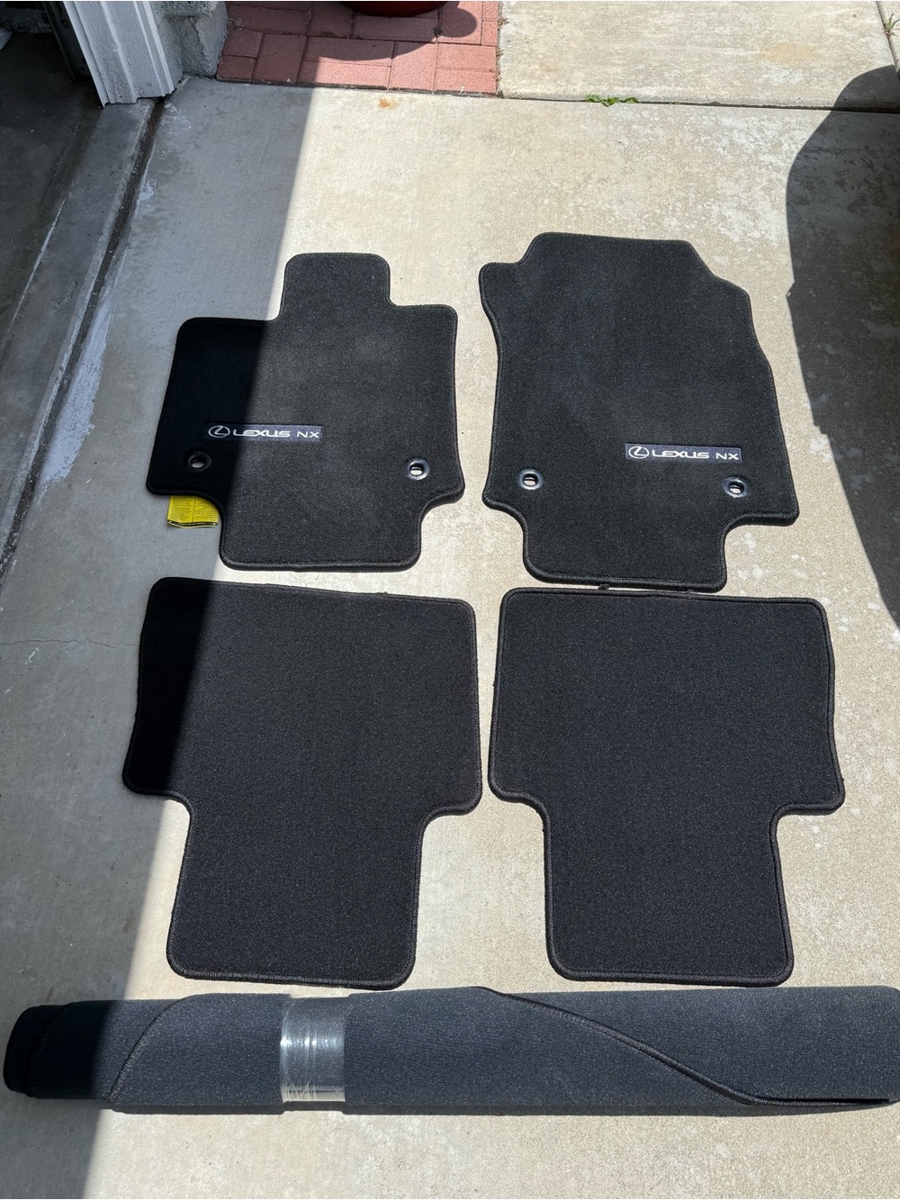 NEW OEM Lexus NX 350H Black Carpet Floor Mats (Set of 5)